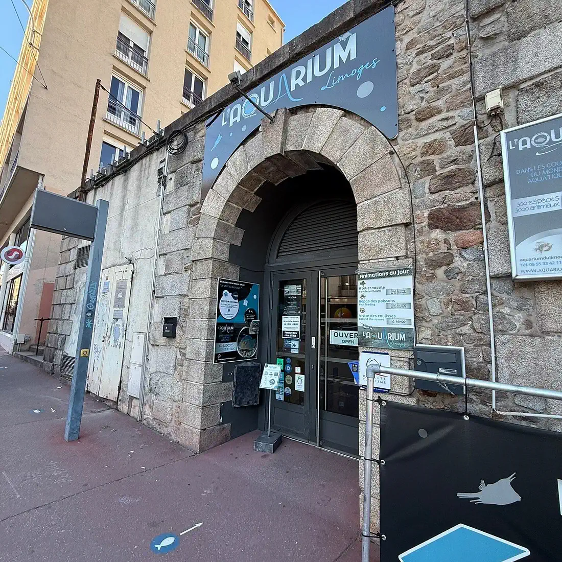 aquarium de limoges extérieur