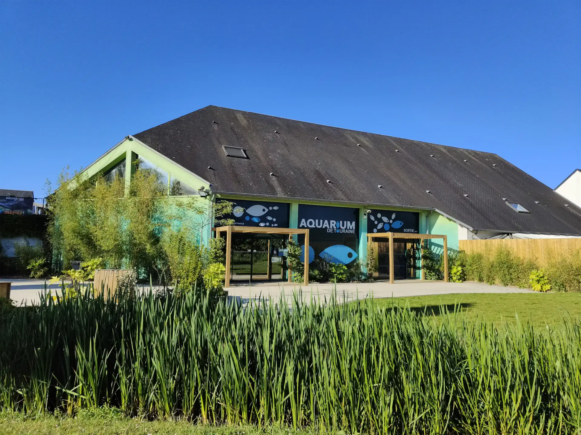 aquarium de touraine extérieur